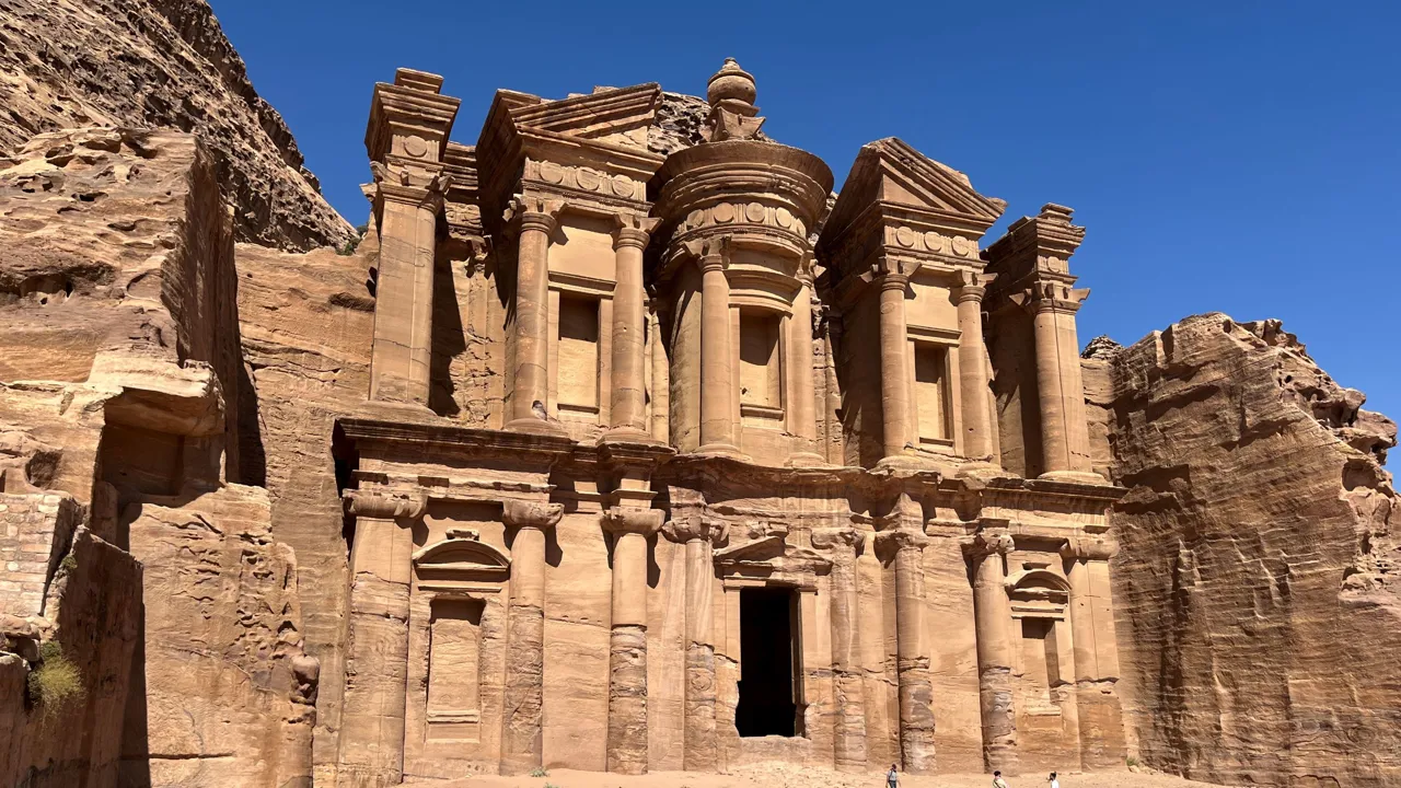 Rejsens højdepunkt er uden tvivl besøget i Petra. Foto Josefine Aude Raas