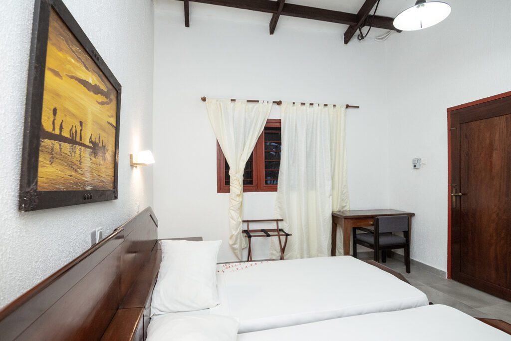 Hotellet ligger praktisk i forhold til at udforske Elmina.