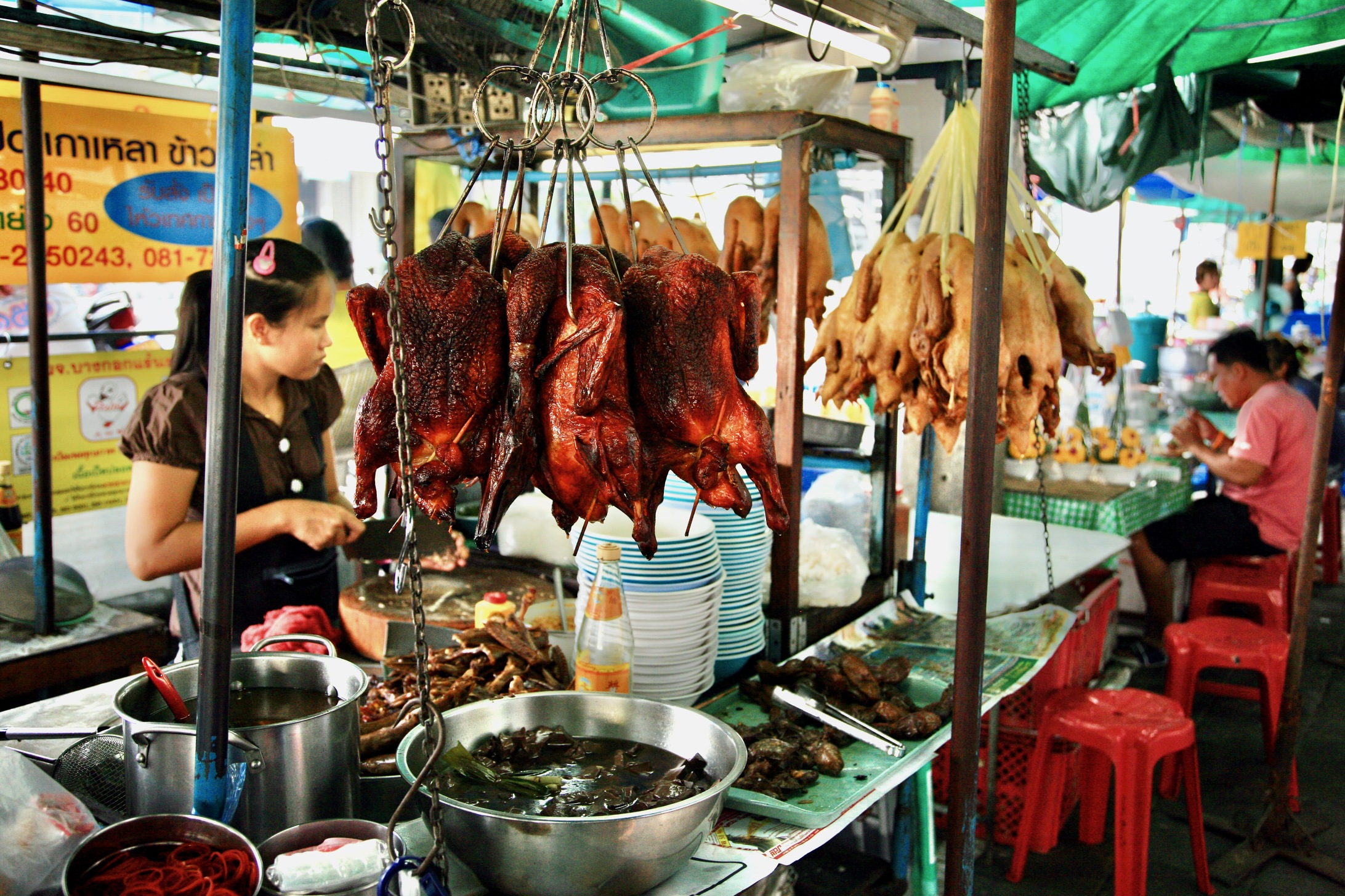 Gadekøkken i Bangkok. Foto Anders Stoustrup