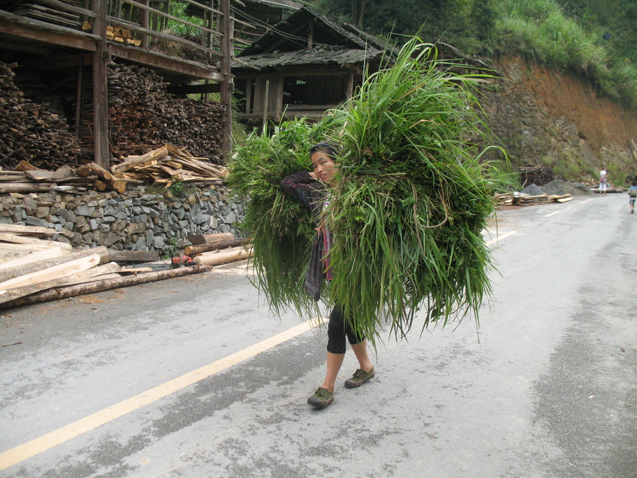 Vi får et godt indblik i dagliglivet i Guizhou. Foto Kirsten Gynther Holm
