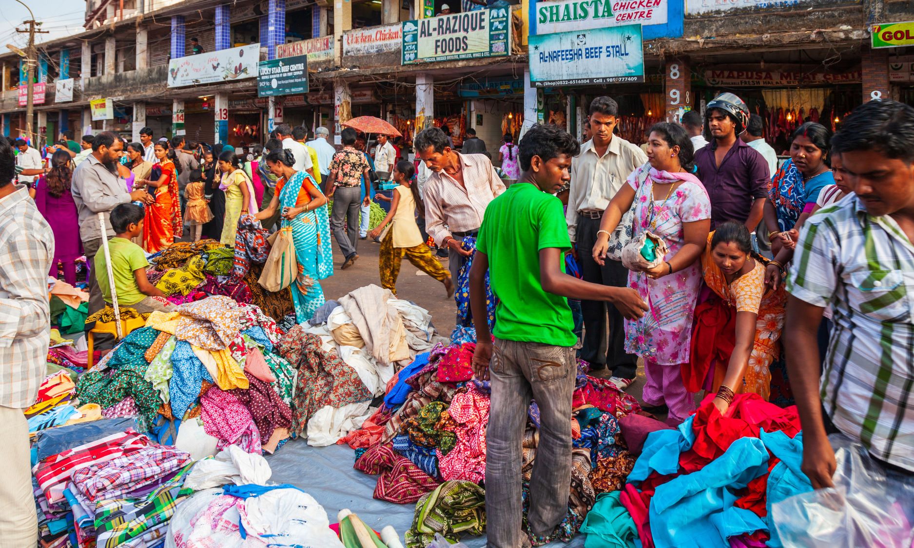 Indien er fyldt med farver. Foto Viktors Farmor