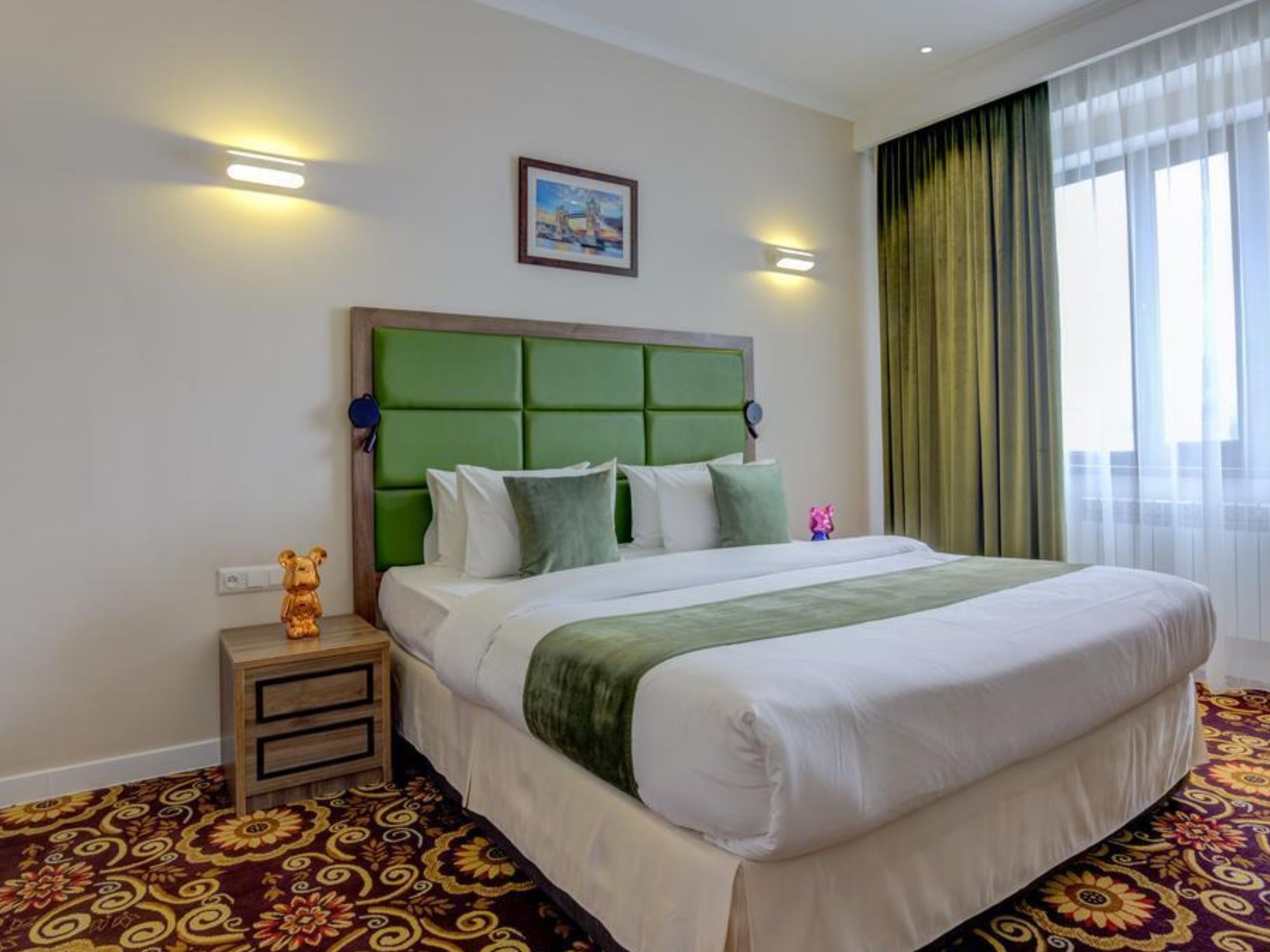 Garden Hotel ligger i hjertet af hovedstaden Bishkek