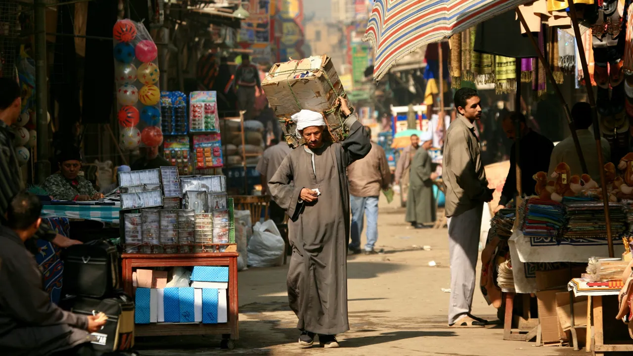 Bazaren Khan el-Khalili har været centrum for handel i Kairo siden 1300-tallet. Foto af Anders Stoustrup