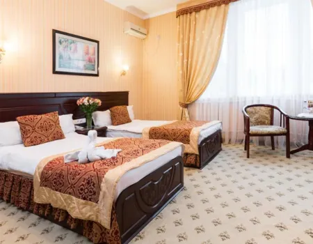 Bekvemt og centralt beliggende hotel med alle moderne faciliteter. Foto Viktors Farmor