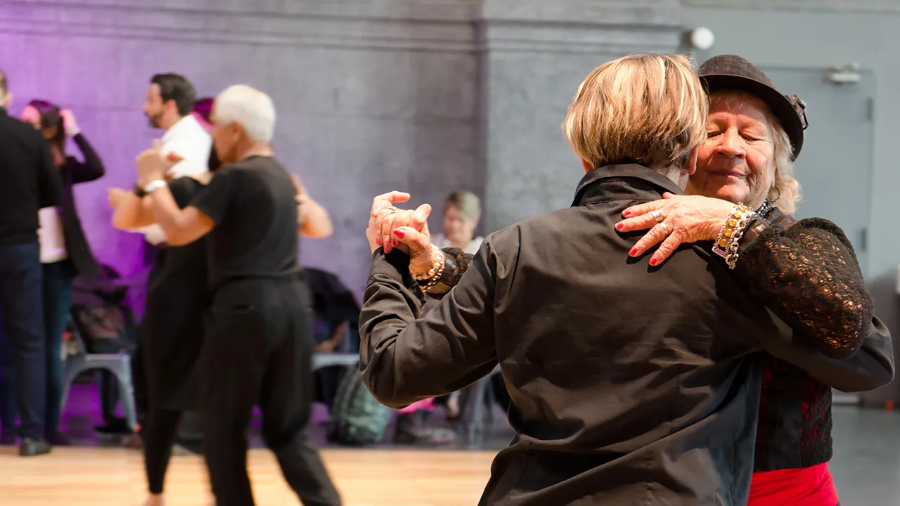 Tangoshows er der nok af i tangoens hovedstad Buenos Aires. En dans for alle aldre. Foto Josefine Aude Raas