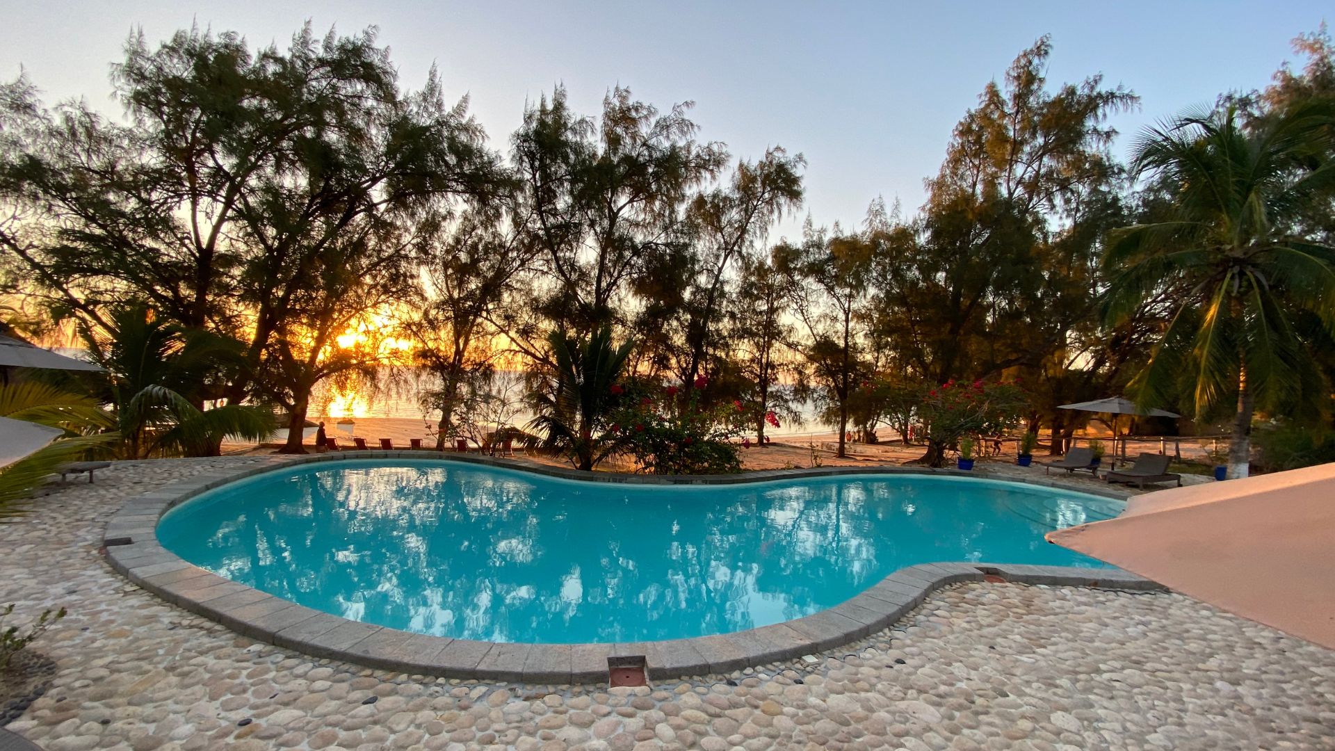 Vi bor på resortet Les Dunes d’Ifaty, ligger ved byens dejlige strand. Foto Viktors Farmor
