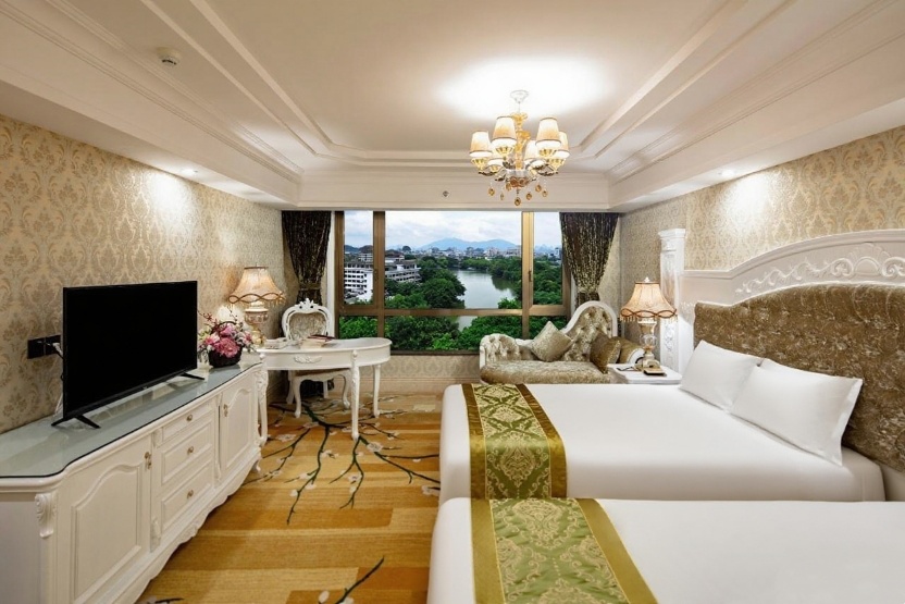 På Den store Kinarejse bor vi på Guilin Bravo Hotel i Guilin