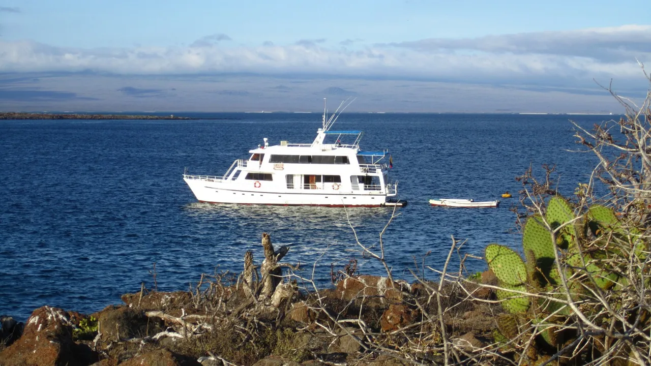 På krydstogt ved Galapagos besøges seks forskellige øer. Foto Viktors Farmor