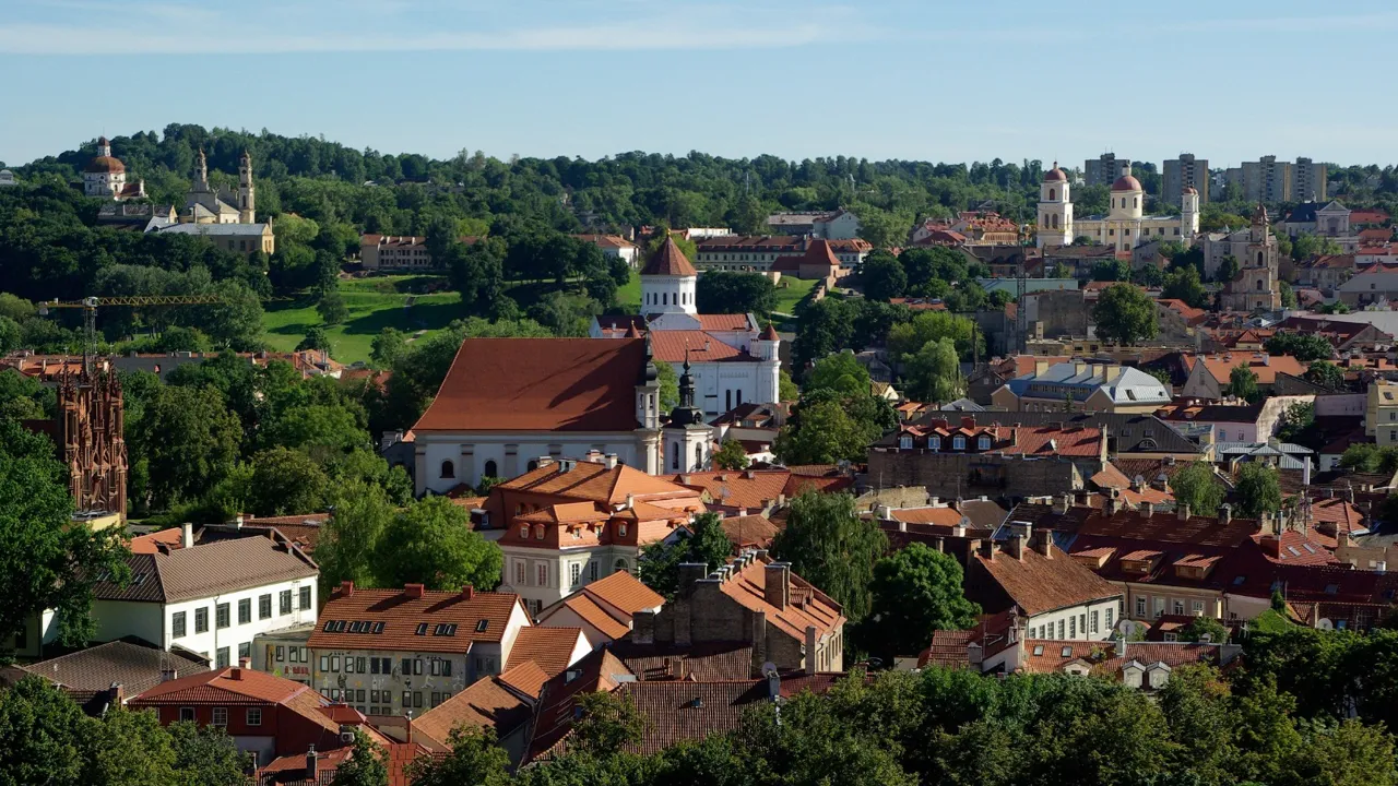 Den gamle bydel i Vilnius er på UNESCOs Verdensarvsliste. Foto Jacqueline Macou