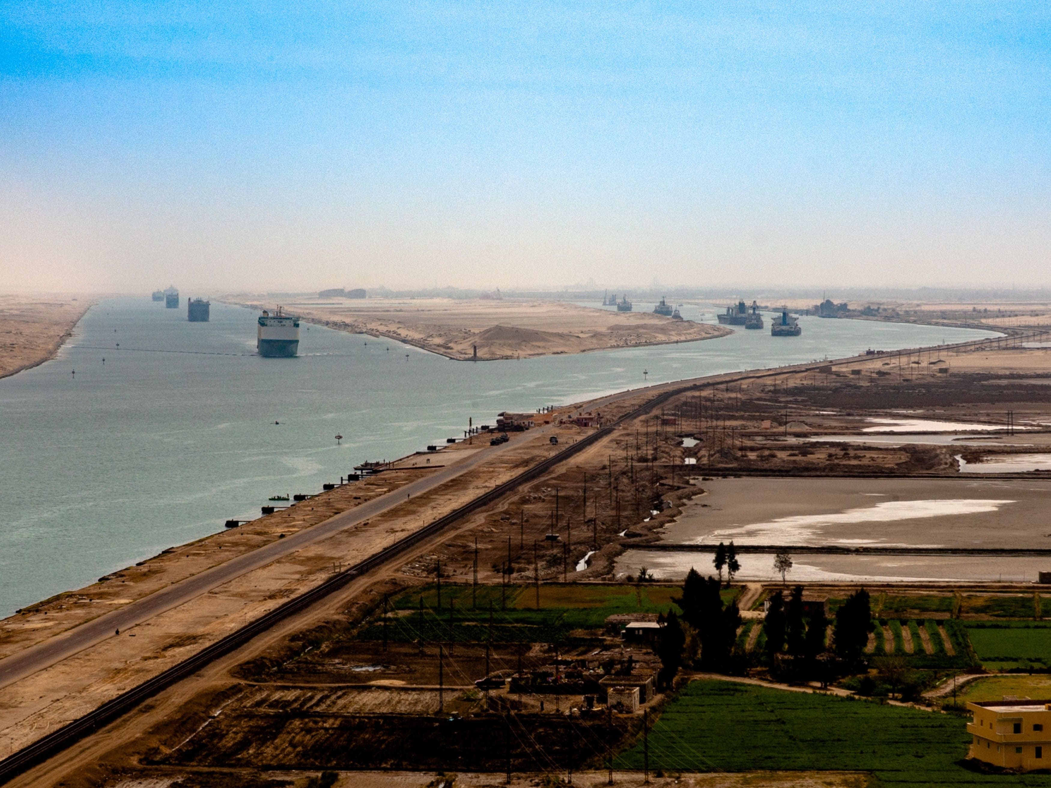 Vi hører om Suez-kanalens tilblivelse på et spændende museum. Foto Viktors Farmor