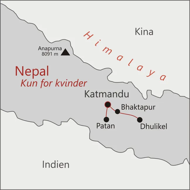 Pigetur til Nepal