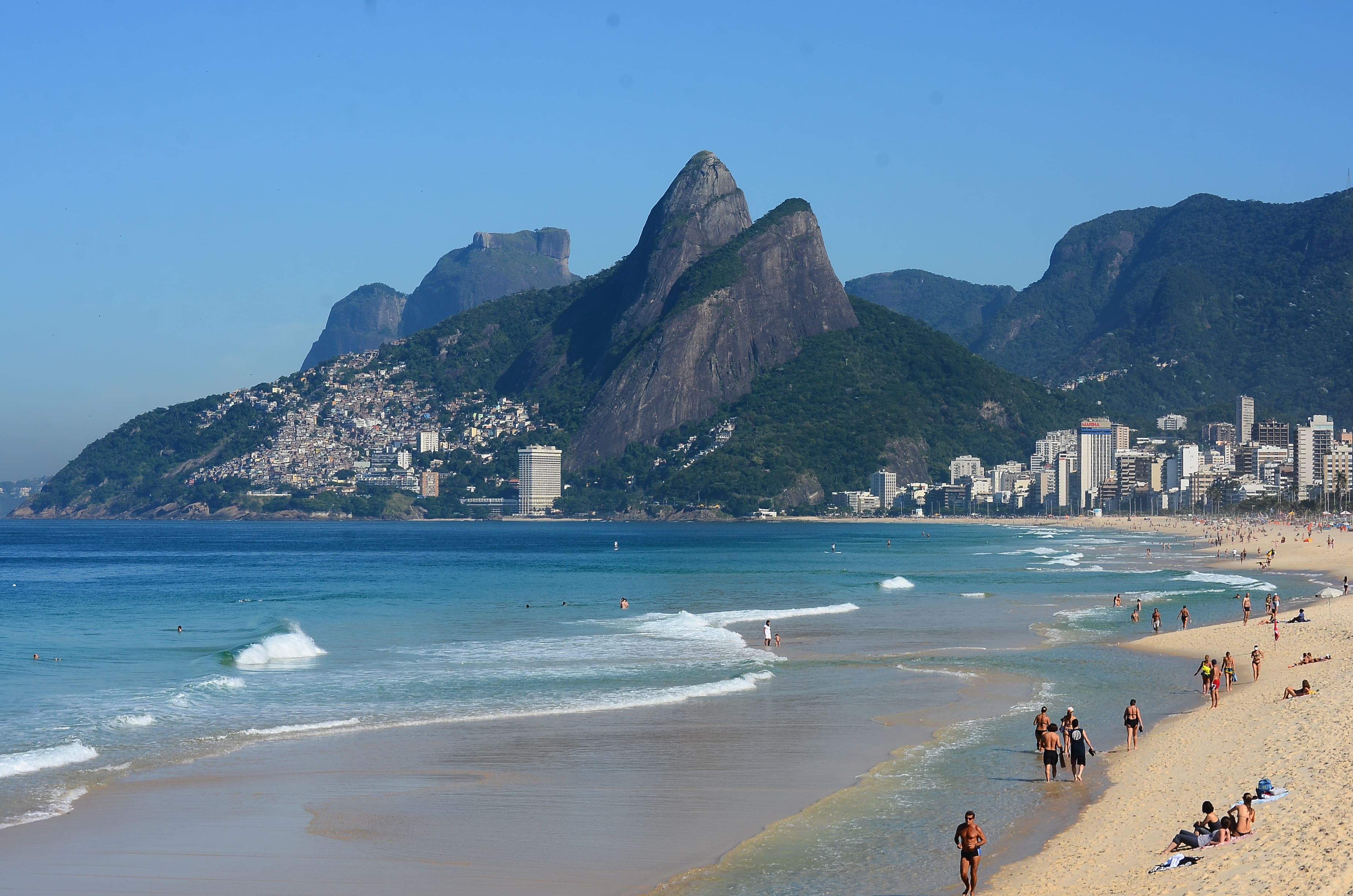 Der vil være tid til at besøge den verdensberømte Ipanema strand på fridagen i Rio. Foto Viktors Farmor