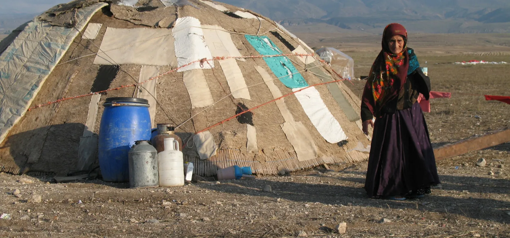 Kashgai nomaderne flytter rundt i det sydvestlige Iran. Foto Kirsten Gynther Holm