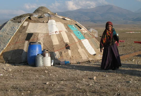 Kashgai nomaderne flytter rundt i det sydvestlige Iran. Foto Kirsten Gynther Holm