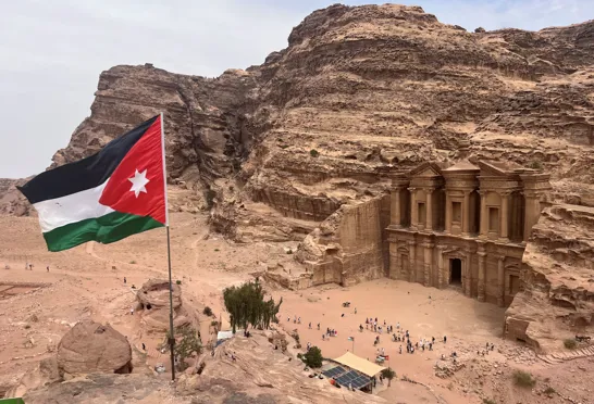 The Monastery i Petra. Foto Laura Lyhne