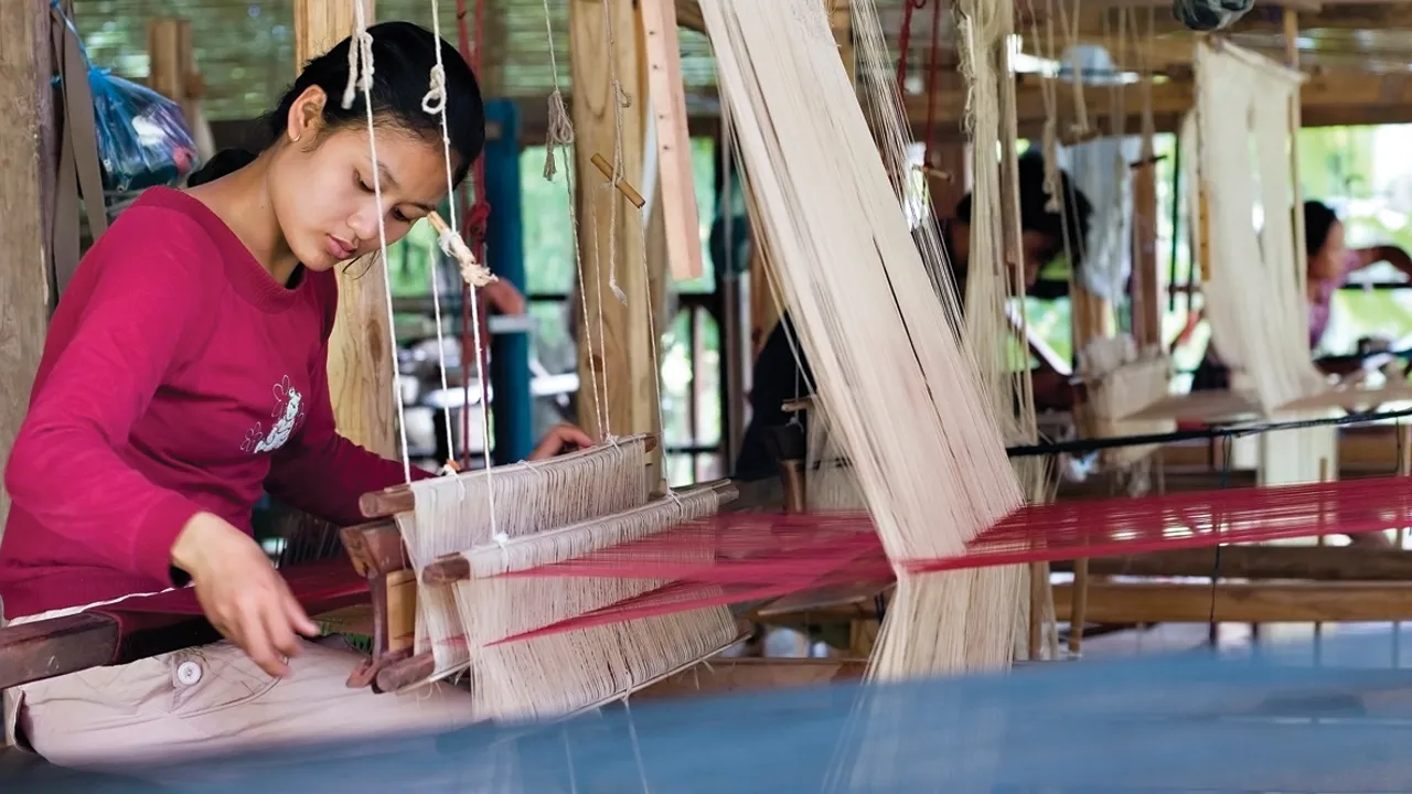 Både Laos og Cambodia har stærke håndværkstraditoner. Foto Viktors Farmor