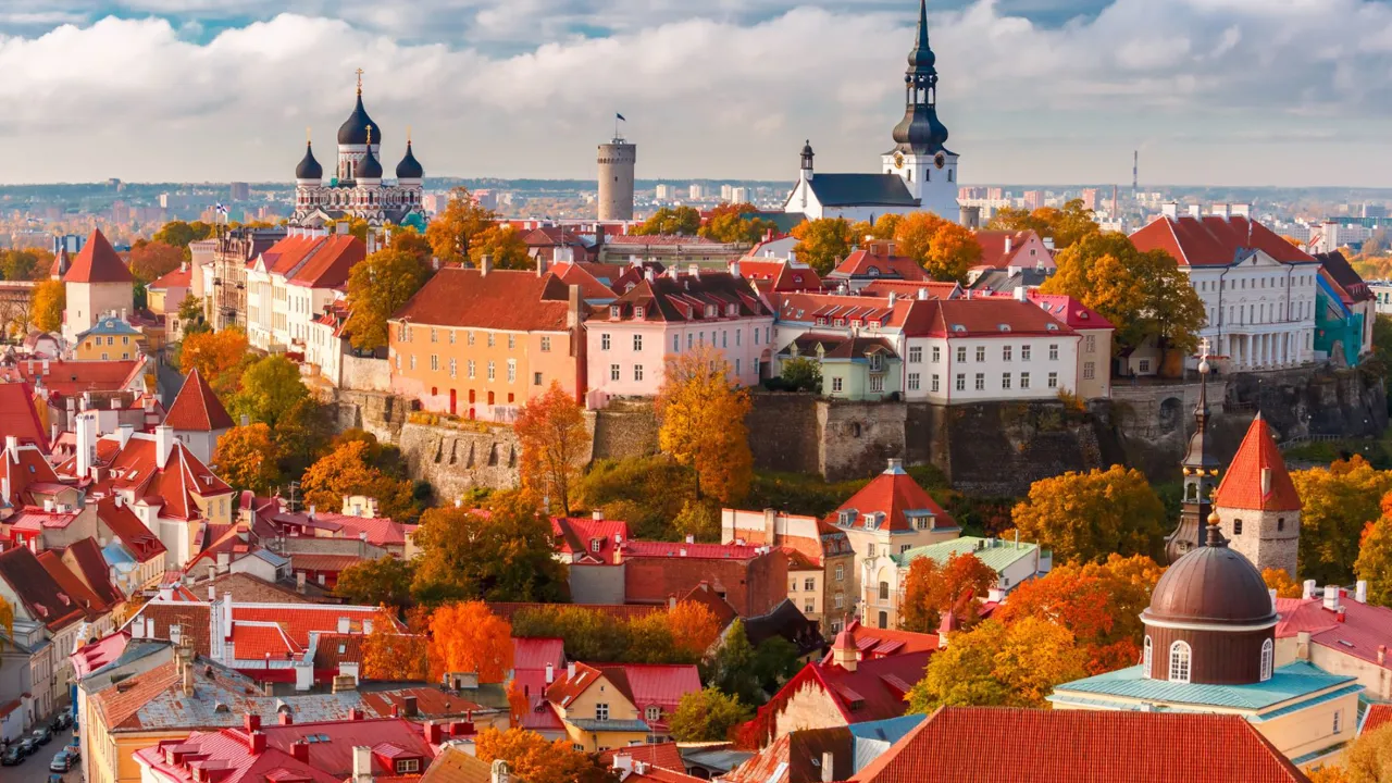 Tallinns smukke gamle bydel. Foto Viktors Farmor