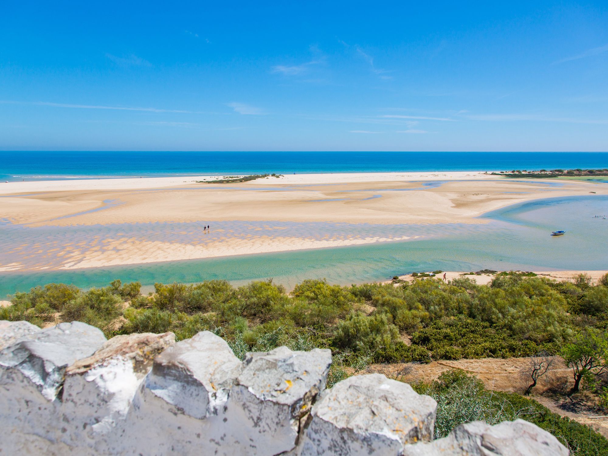 Den smukke udsigt over Ria de Formosa ved Tavira. Foto Viktors Farmor