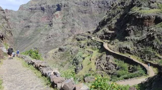 Øen Santo Antao byder på meget varierede vandringer. Foto Gudik Holm Plews