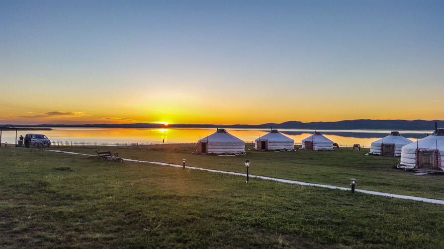 7 ger lejr, ugii søen mongoliet