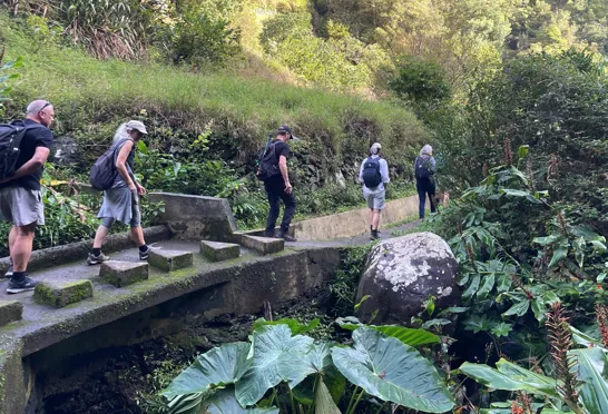 Rejser med 2 støvler har moderate stigninger og mere varierede underlag under støvlerne. Foto Henriette Jensen
