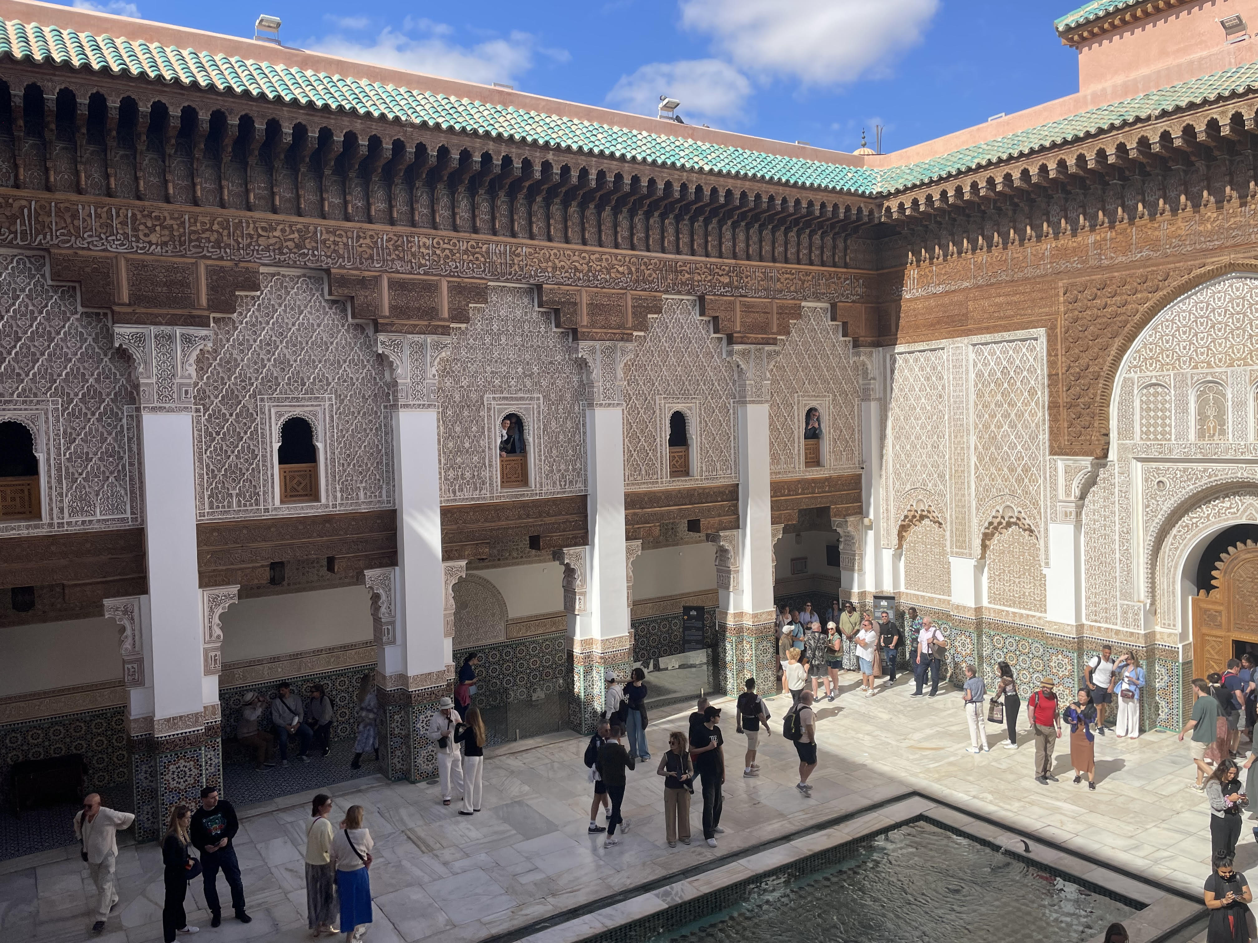 Oplev Ali Ben Youssef Medersa, der er en af de smukkeste bygninger i Marrakesh. Foto Morten H. Nielsen