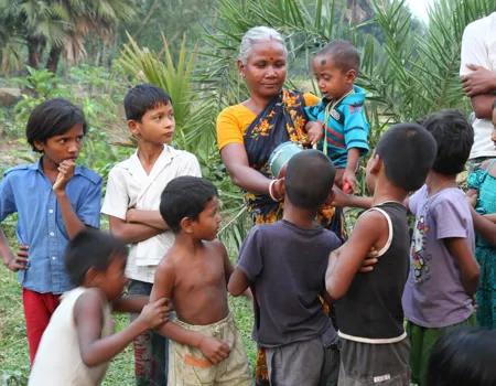 Folk i Bangladesh er utroligt gæstfri. Foto Finn Ladefoged Hansen