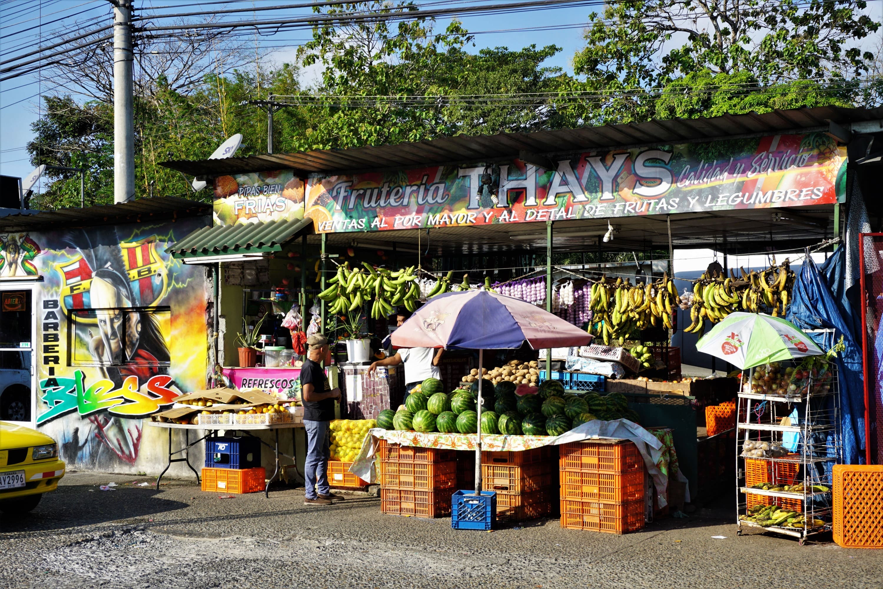 Frugtbod i den gamle bydel af Panama City. Foto. Kathrine Svejstrup