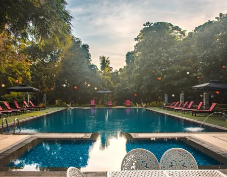 Heritage hotel ligger centralt og tæt på attraktionerne i Anuradhapura. Foto Viktors Farmor