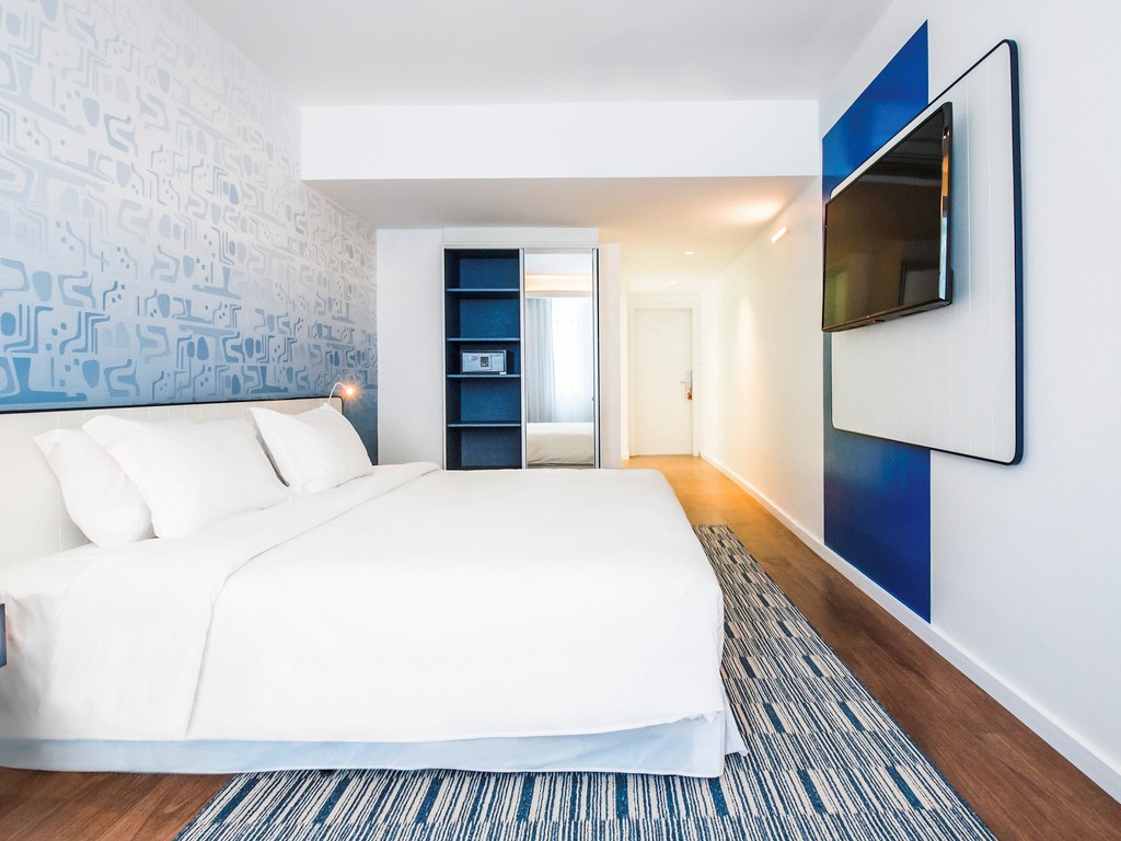 Moderne og komfortabelt hotel tæt ved stranden i den rolige Leme-bydel. 