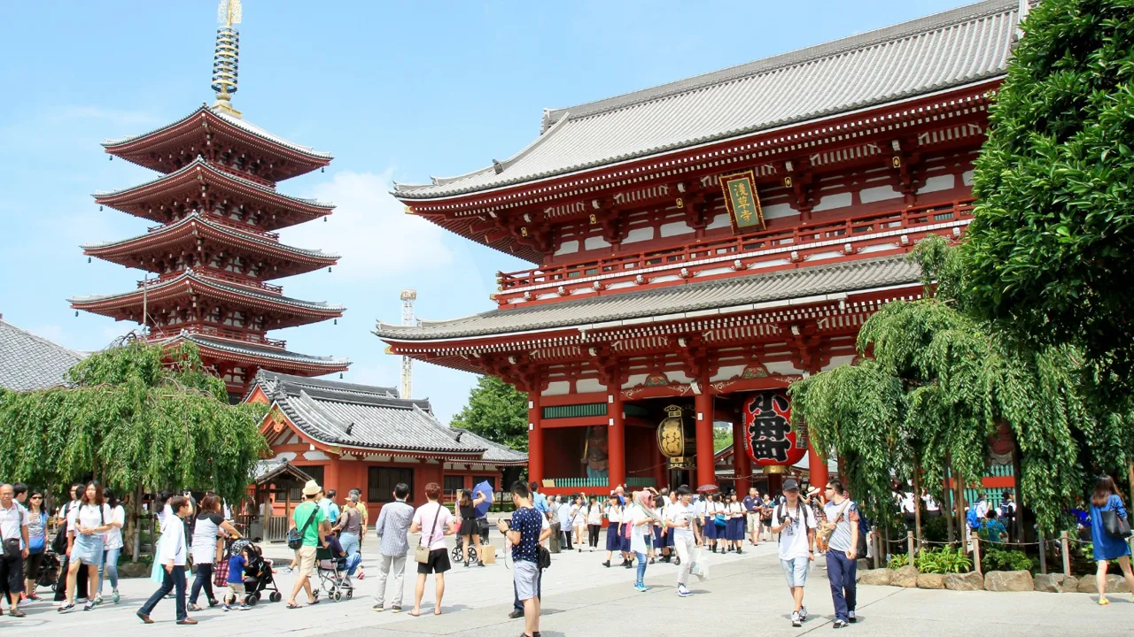 Senso Ji er et af Tokyos mest populære templer. Foto Anders Stoustrup