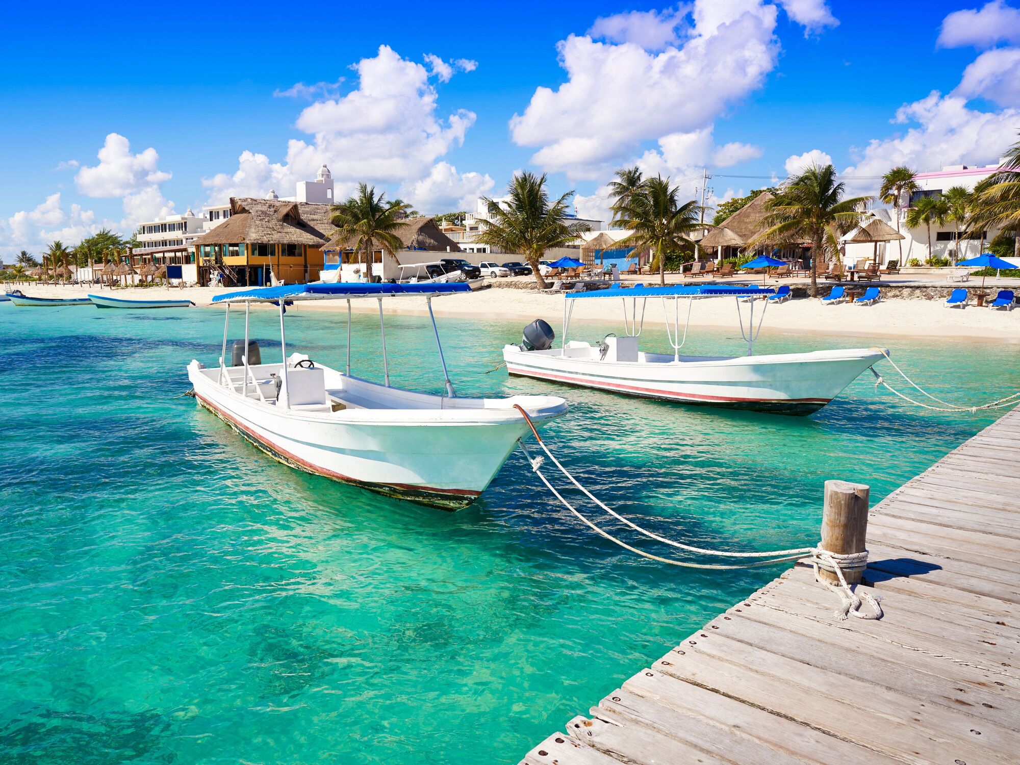 Vi slutter af i Puerto Morelos ved Det Caribiske hav. Foto Viktors Farmor
