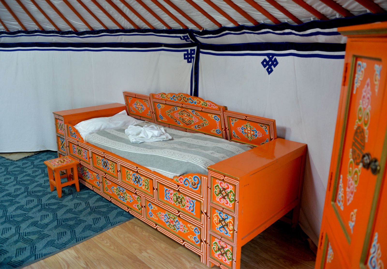 6 ger camp, karakorum mongoliet