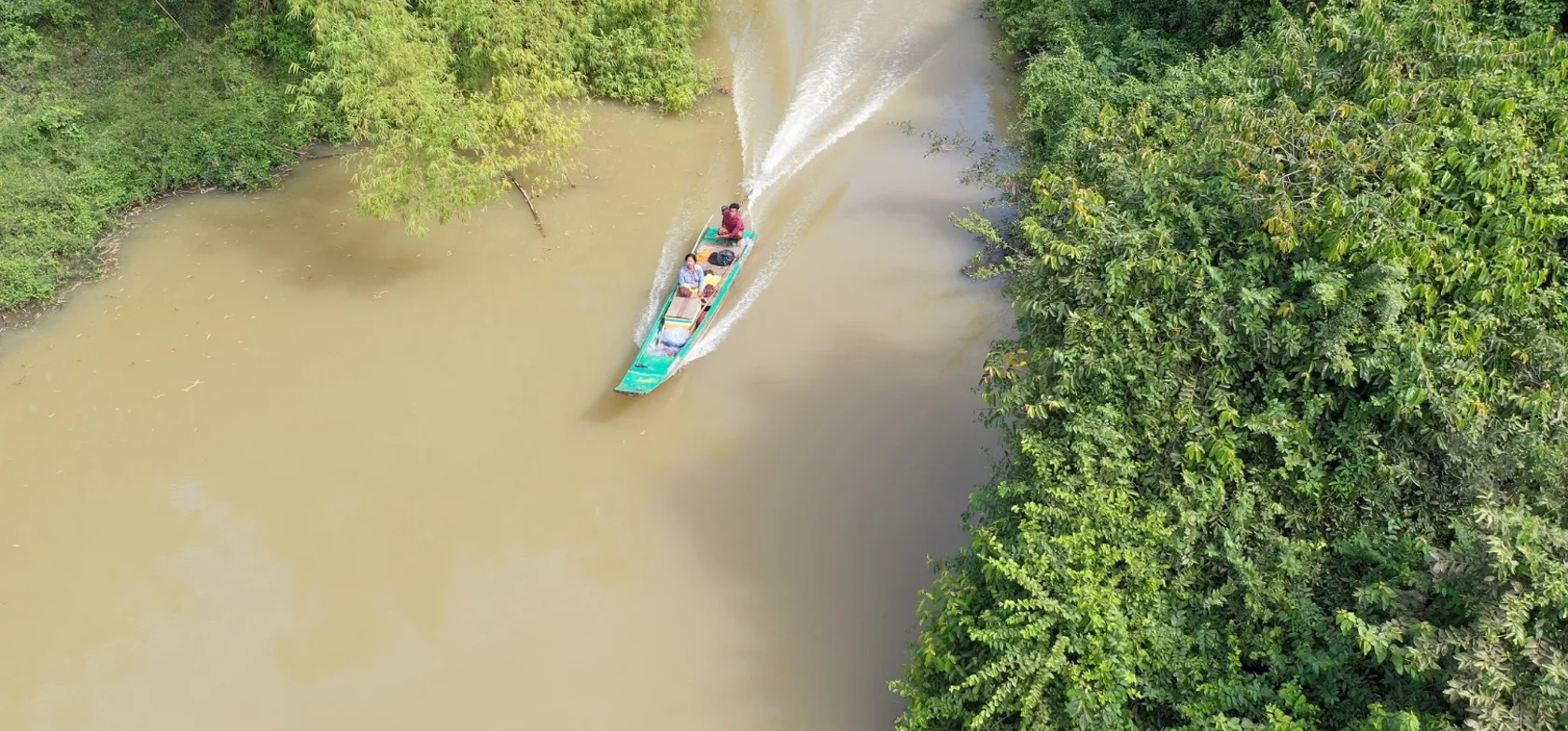 Mekong er den 12. længste flod i verden. Foto Claus Christensen