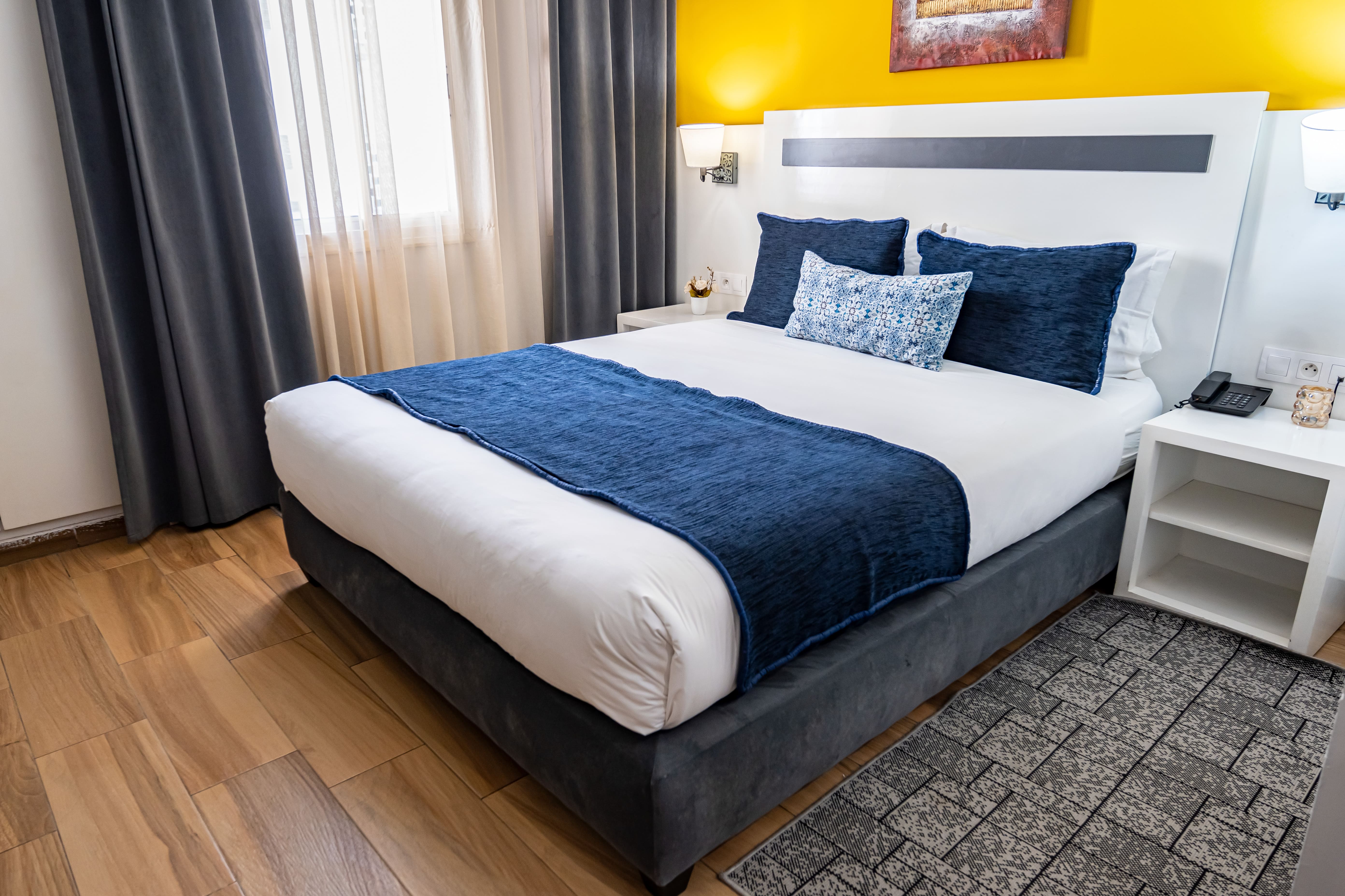 I Rabat bor vi på Hôtel Le Musée, et 3-stjernet byhotel med moderne faciliteter. 