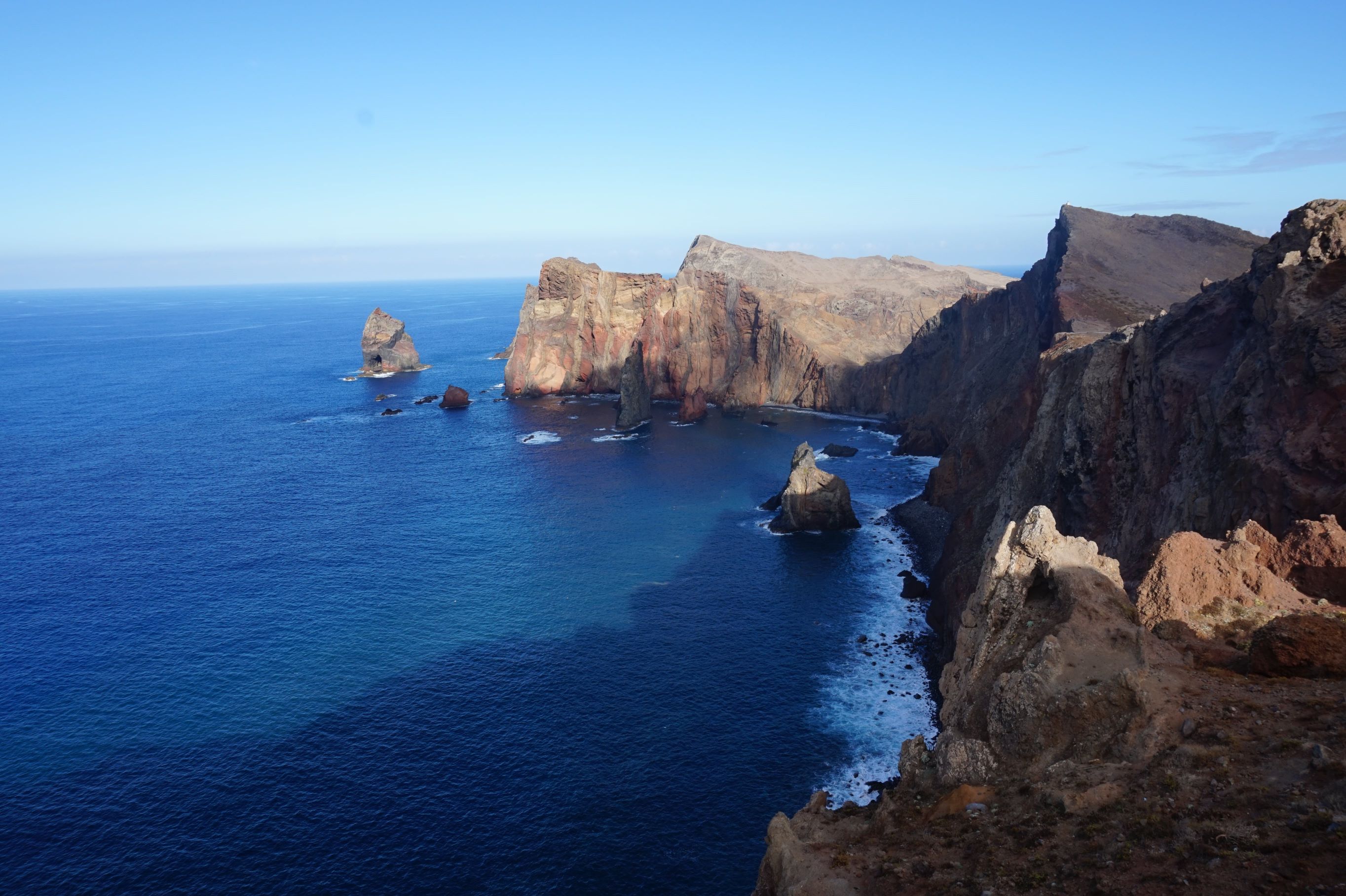 Udsigtspunkt på spidsen af Madeira over Ponta de Sao Lourenco. Foto Henriette Jensen