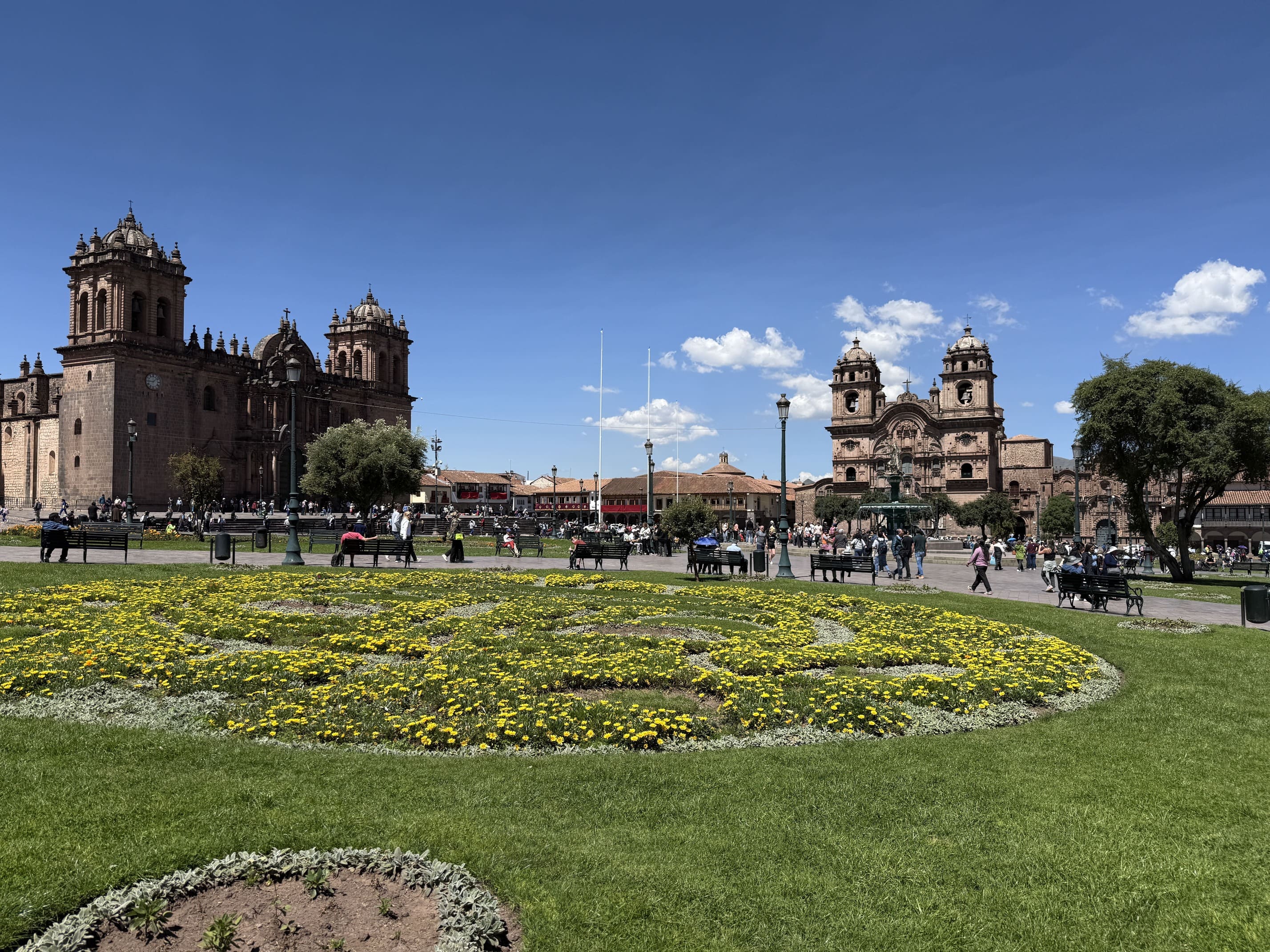 Det charmerende bycentrum i Cuzco er et godt udgangspunkt for en byrundtur. Foto Henriette Jensen