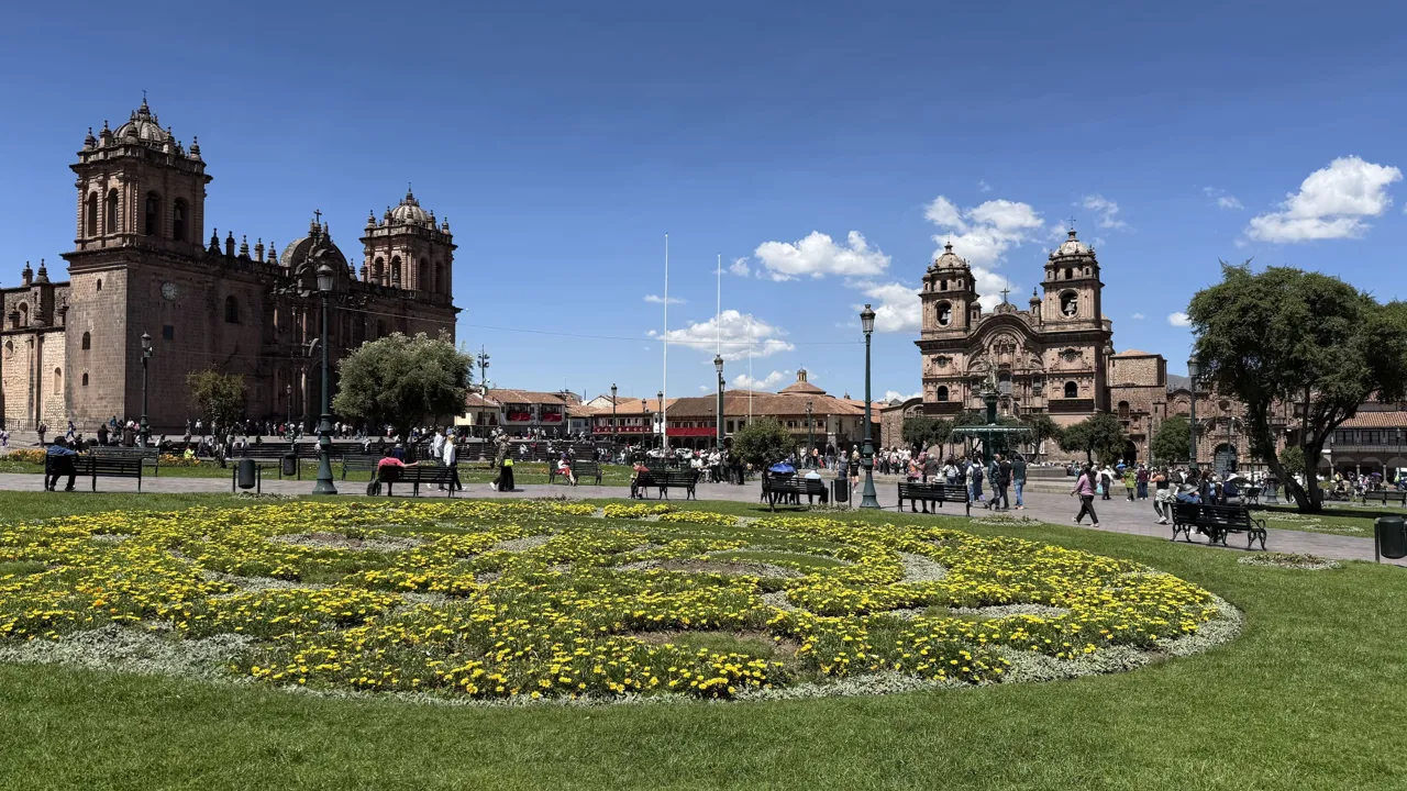 Det charmerende bycentrum i Cuzco er et godt udgangspunkt for en byrundtur. Foto Henriette Jensen