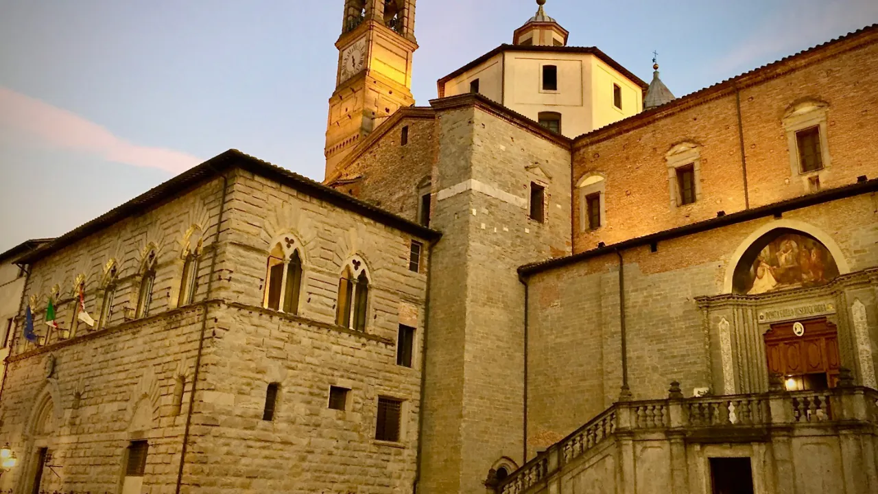 Citta di Castello er en smuk by med renæssance arkitektur. Foto Lene Brøndum