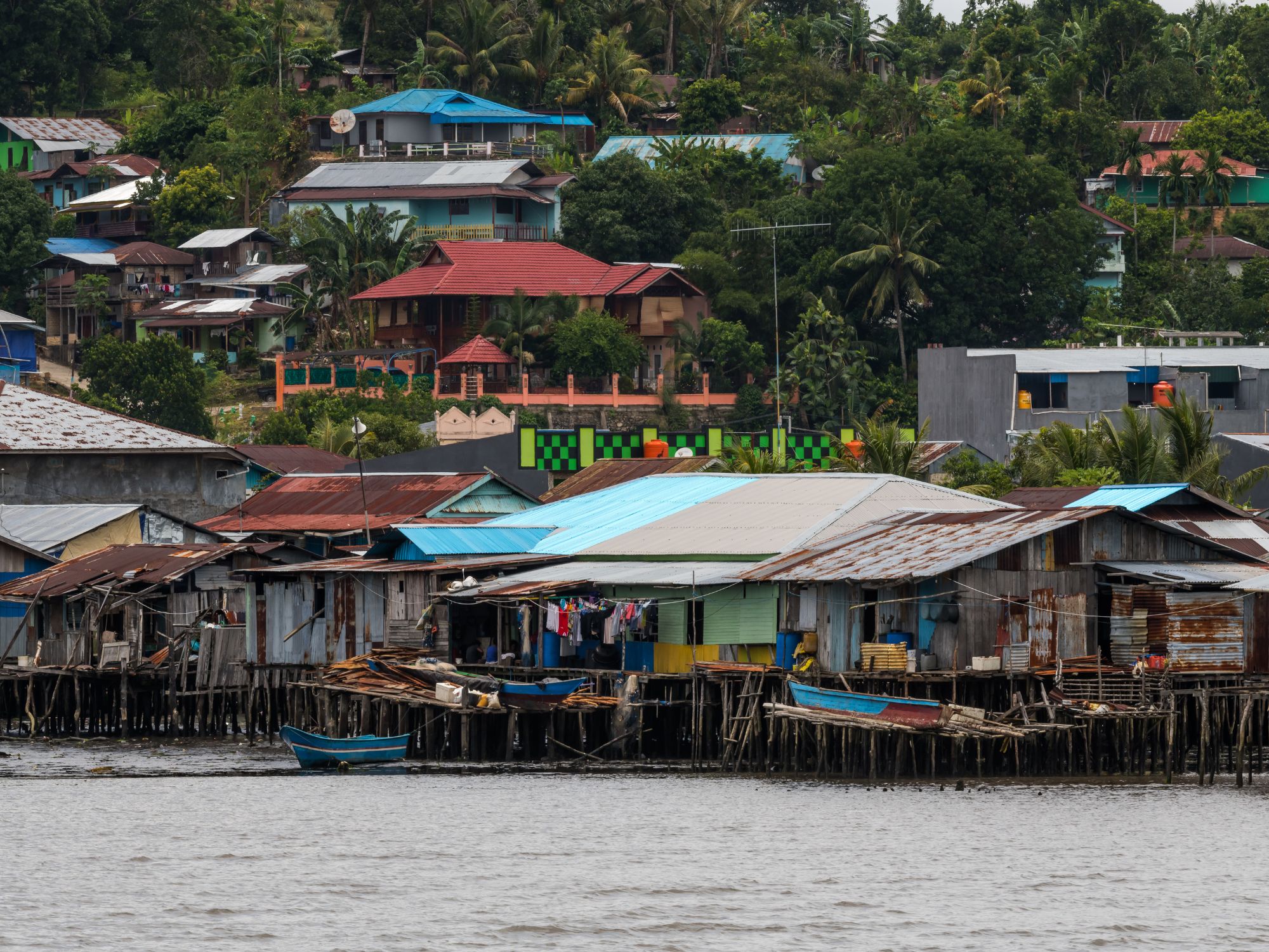 Sorong er den største by i det sydvestlige Papua. Foto Viktors Farmor