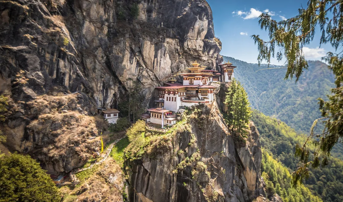 Tigerreden er med god grund Bhutans mest berømte tempel. Foto Viktors Farmor