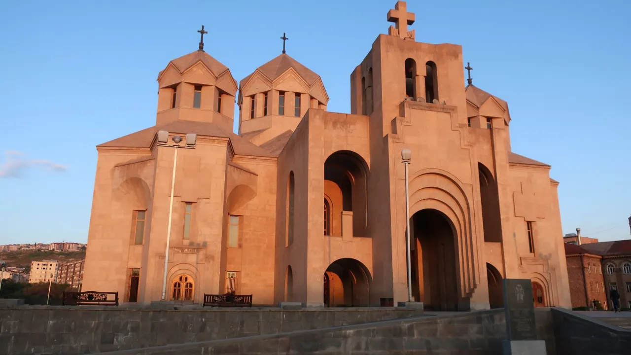 Saint Gregory katedralen er en af de største i Kaukasus. Foto Thomas Sørensen