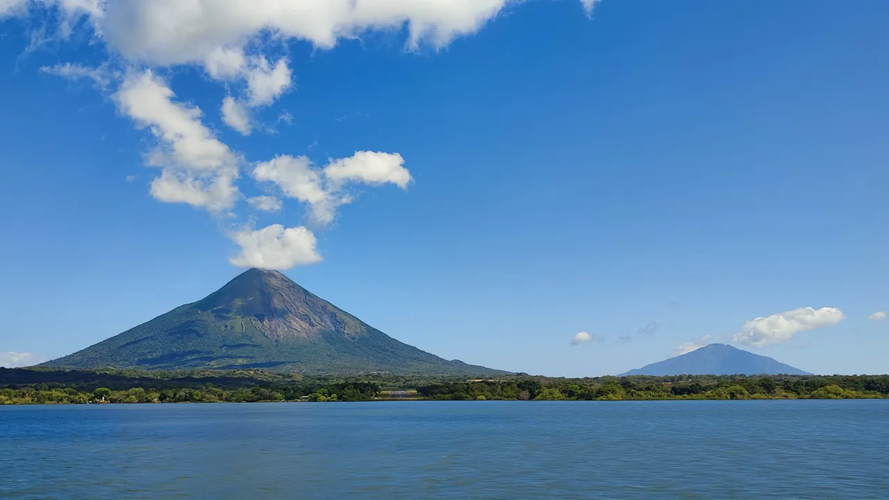 Ometepe øen med de to store vulkaner Concepción og Maderas i det sydvestlige Nicaragua. Foto Christian Frimodt-Møller