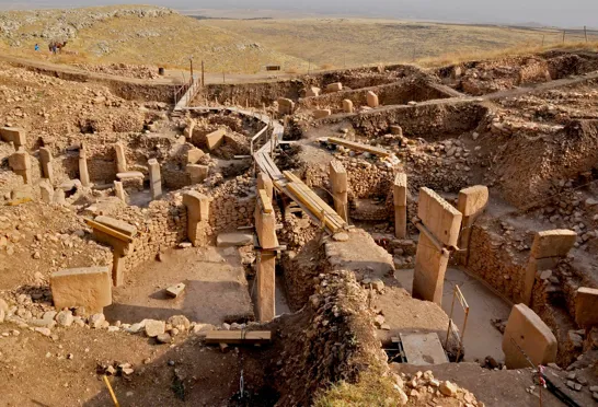 Göbekli Tepe har været brugt til religiøse ceremonier.