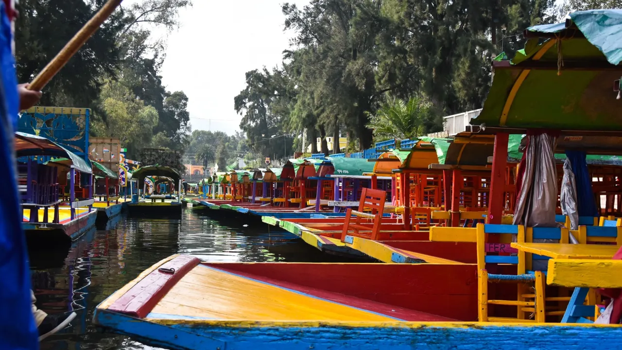 Xochimilco kaldes Mexicos Venedig. Foto Josefine Aude Raas
