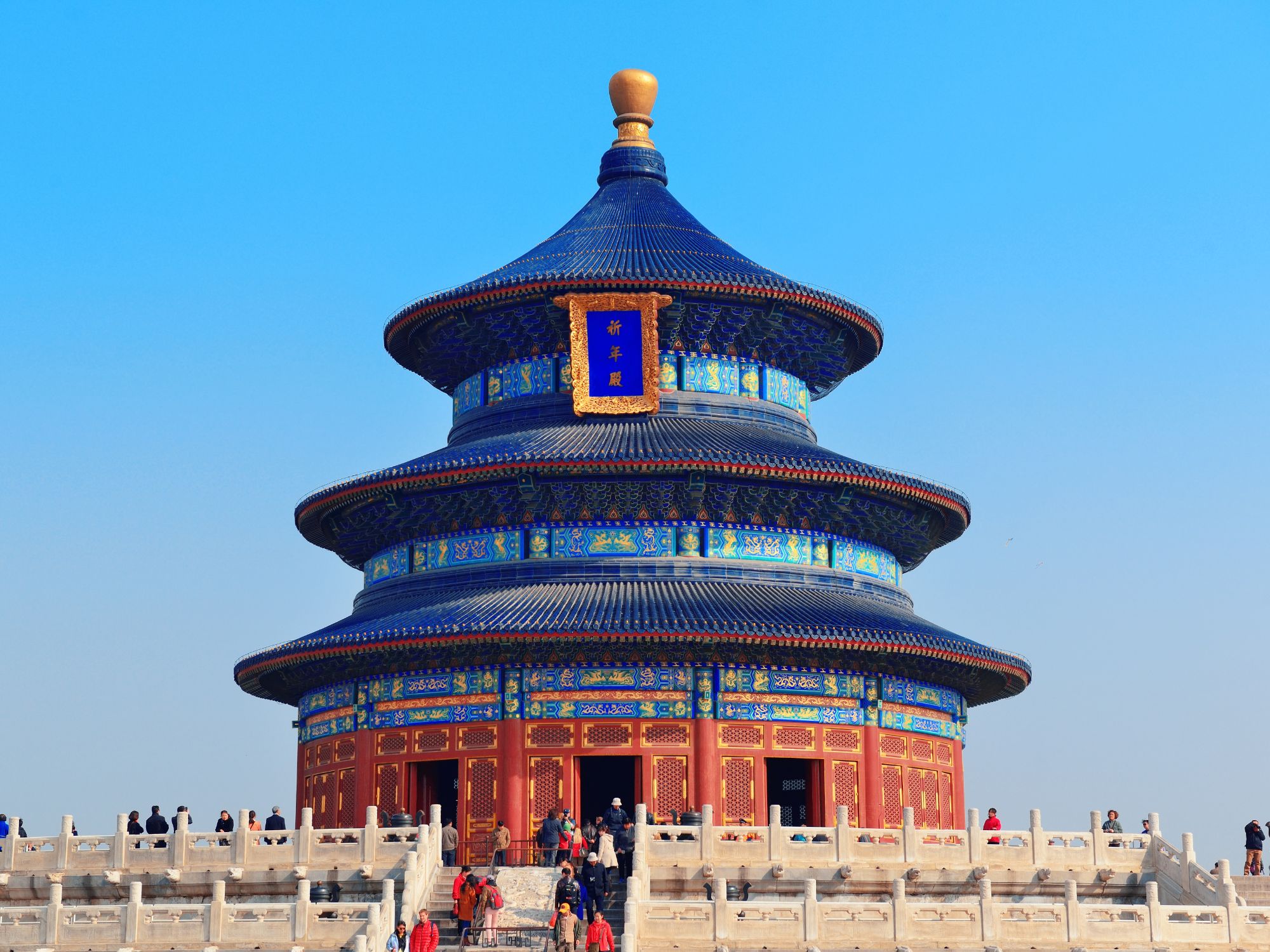 Himlens tempel, som kejseren brugte til at bede og takke for en god høst. Foto Viktors Farmor