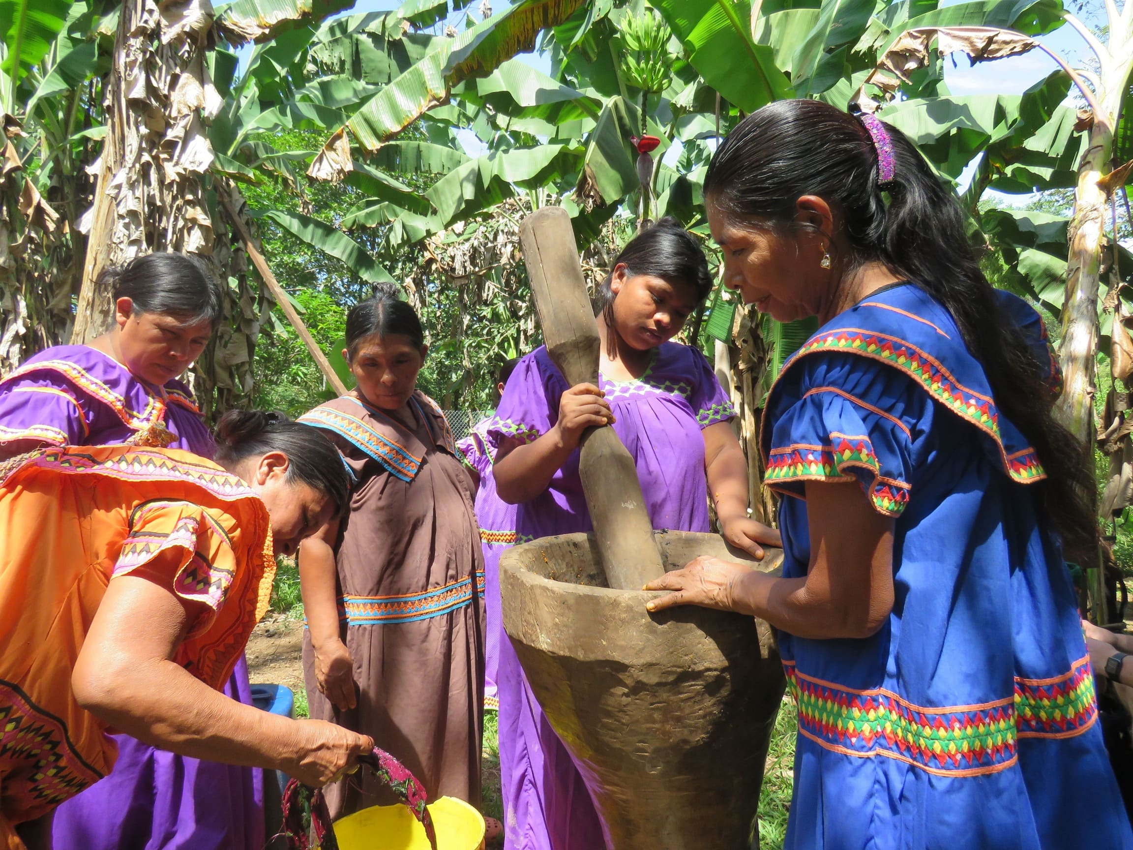 Vi er på besøg hos Ngöbe-folket på Isla Popa i Panama. Foto Viktor Gynther