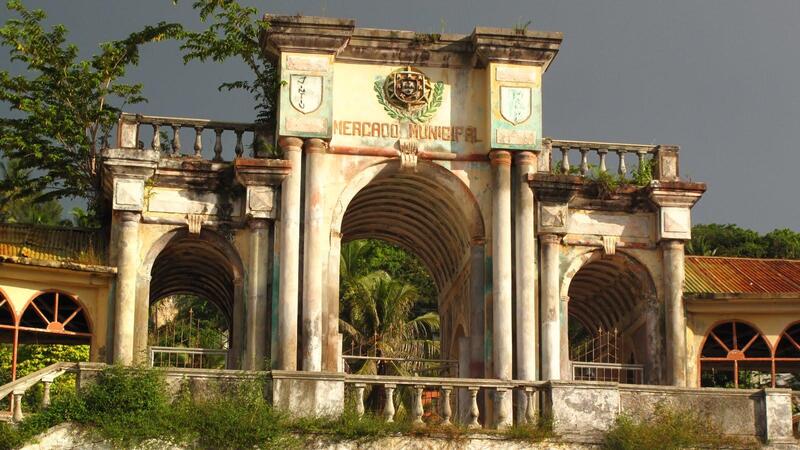 Det gamle Mercado Municipal i Baucau er et markant levn fra den portugisiske kolonitid. Foto Viktors Farmor