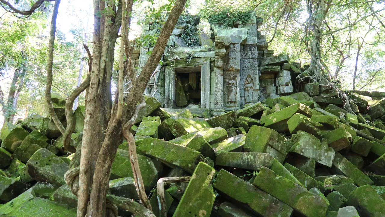 Det er let at føle sig som opdagelsesrejsende i cambodia. Foto Lisbet Engbo