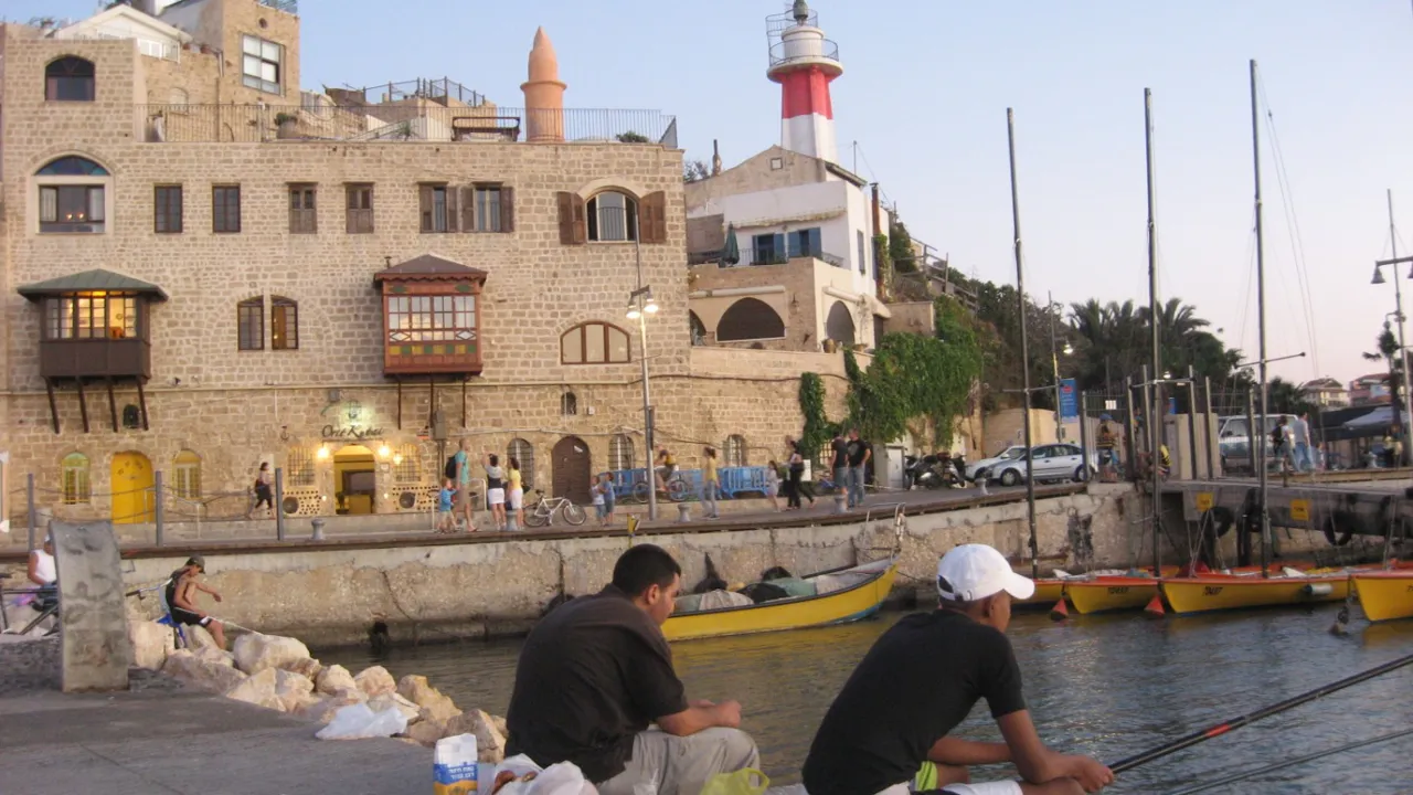 Havnen i Jaffa er mindst 3000 år gammel, og her har boet mennesker endnu længere. Foto Hans Henrik Fafner